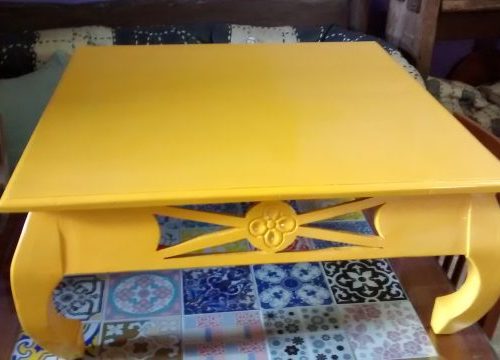 Mesa em Madeira de Demolição-003