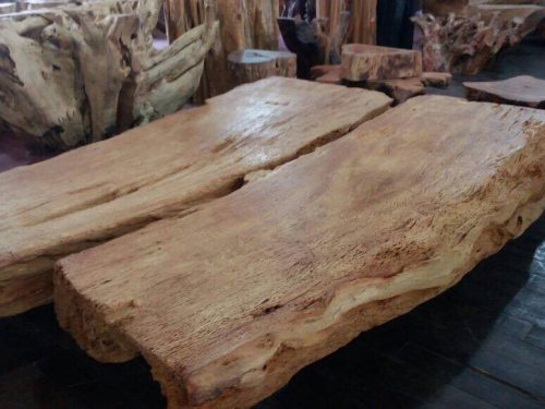 Mesa De Tronco E Raiz De Árvore-012 Vendida