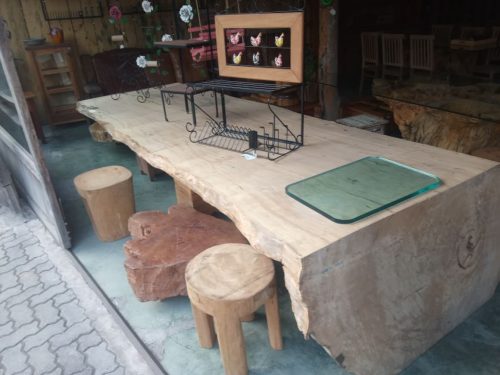 Mesa De Tronco E Raiz De Árvore-038