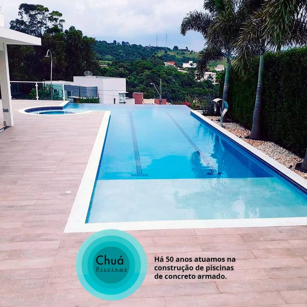 Chua piscinas em concreto armado
